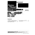 PIONEER PL-88F Manual de Servicio