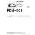 PIONEER PDM-4001 Manual de Servicio