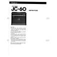 ROLAND JC-60 Manual de Usuario