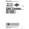 PIONEER GM-7200M/XU/UC Manual de Servicio