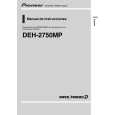 PIONEER DEH-2750MP/XR/EC Manual de Usuario