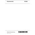 ZANKER 888_532_09 Manual de Usuario