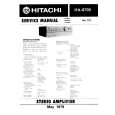 HITACHI HA-8700 Manual de Servicio