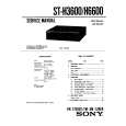 SONY STH6600 Manual de Servicio