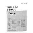 TOSHIBA SB-M30 Manual de Servicio