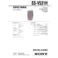 SONY SSV531H Manual de Servicio