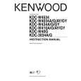 KENWOOD KDC-W410AY Manual de Usuario