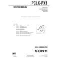 SONY PCLKPX1 Manual de Servicio