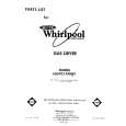 WHIRLPOOL LG5921XMW1 Catálogo de piezas