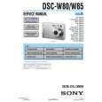 SONY DSC-W85 LEVEL2 Manual de Servicio