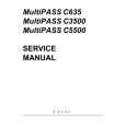 CANON MULTIPASS C3500 Manual de Servicio