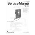 PANASONIC RQ-353 Manual de Servicio