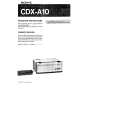 SONY CDX-A10 Manual de Usuario