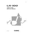 CASIO LK-100 Manual de Usuario