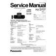PANASONIC RXDT07 Manual de Servicio