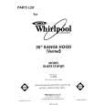WHIRLPOOL RH4931XWW0 Catálogo de piezas