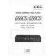 CEC CHUO DENKI 550CD Manual de Usuario
