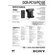SONY DCR-PC10 Manual de Servicio