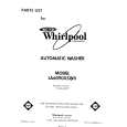 WHIRLPOOL LA6090XSW0 Catálogo de piezas
