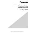 PANASONIC WVAS65 Manual de Usuario