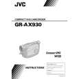 JVC GR-AX930U Manual de Usuario