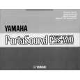 YAMAHA PSS-560 Manual de Usuario