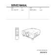 SONY RMPJVW10 Manual de Servicio
