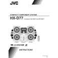 JVC HX-D77UJ Manual de Usuario