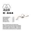 AKG C444 Manual de Usuario