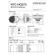 KENWOOD KFCHQ570 Manual de Servicio