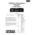 ONKYO TA-RW344 Manual de Servicio