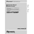 PIONEER DEH-P760MP Manual de Usuario