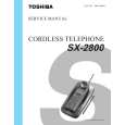 TOSHIBA SX2800 Manual de Servicio