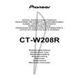 PIONEER CT-W208R/HYXJ6 Manual de Usuario