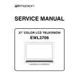 EMERSON EWL3706 Manual de Servicio