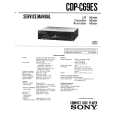 SONY CDP-C69ES Manual de Servicio