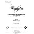 WHIRLPOOL GCG2501XMW1 Catálogo de piezas