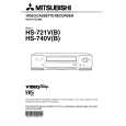 MITSUBISHI HS-721V(B) Manual de Usuario