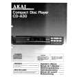 AKAI CD-A30 Manual de Usuario
