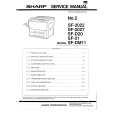 SHARP SF21 Manual de Servicio