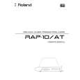 ROLAND RAP-10 Manual de Usuario
