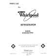 WHIRLPOOL ED25DQXVP01 Catálogo de piezas