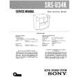 SONY SRSU34K Manual de Servicio