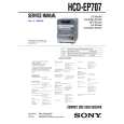 SONY HCD-EP707 Manual de Servicio
