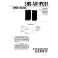 SONY SRS-PC91 Manual de Servicio