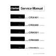 CLARION CRX400 Manual de Servicio