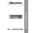 ROADSTAR RC859GD Manual de Servicio