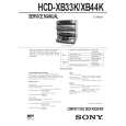 SONY HCDXB44K Manual de Servicio