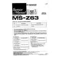 PIONEER MS-Z63 Manual de Servicio