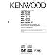KENWOOD XDDV50 Manual de Usuario